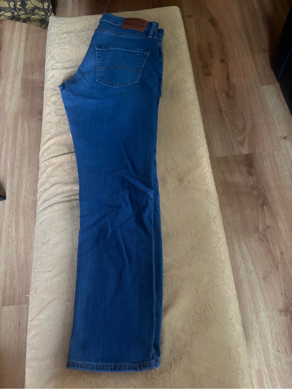 Lucky Brand Women's Dark Blue Straight-Leg Jeans